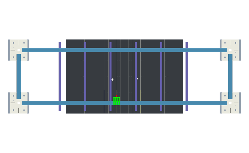 Optical centering station